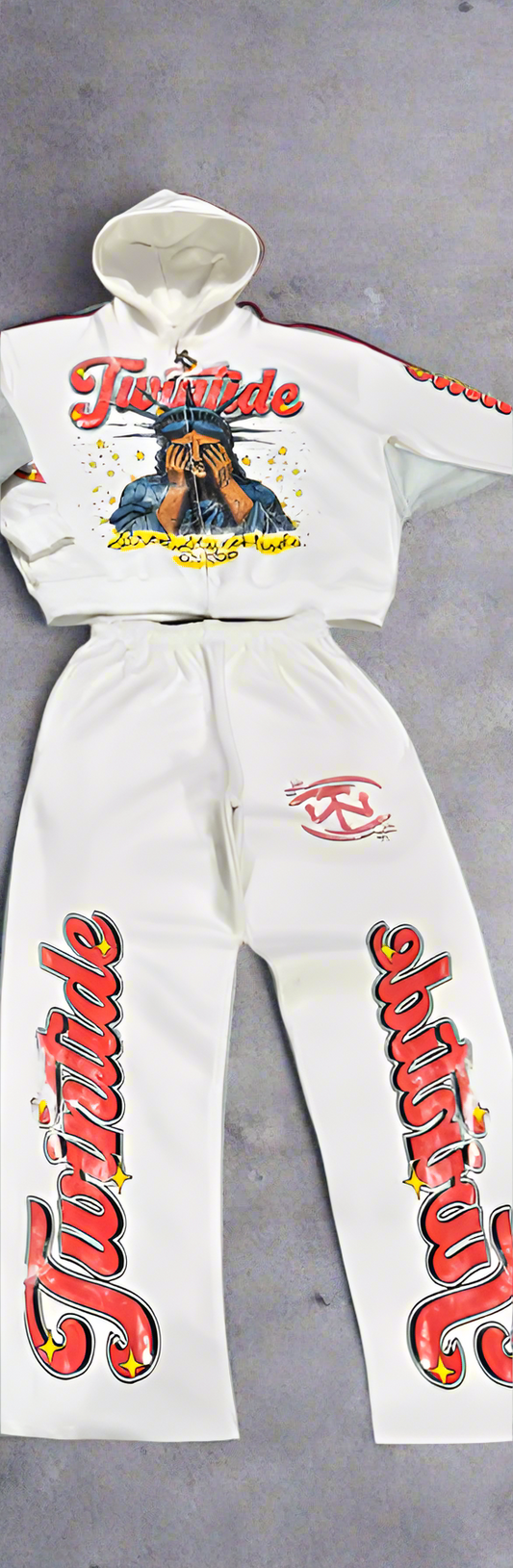 Twintide hoodies and sweatpants